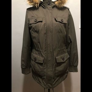 Levi’s coat size M kaki great condition